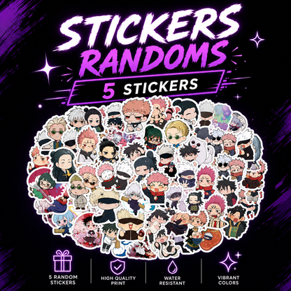 5-Piece Mystery Sticker Pack